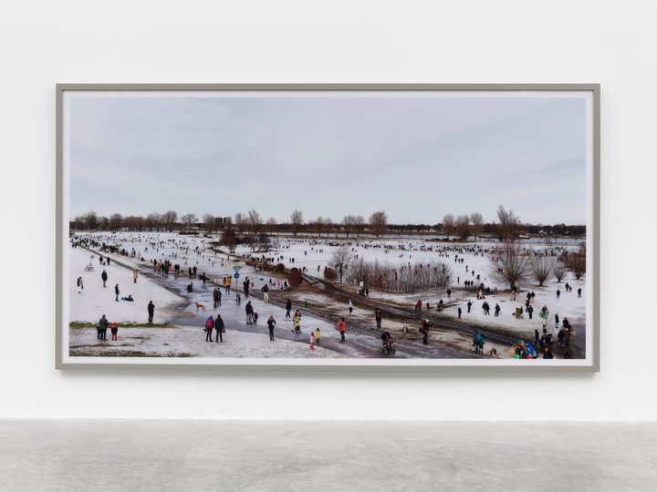 Andreas Gursky — Eisläufer (ice skater)