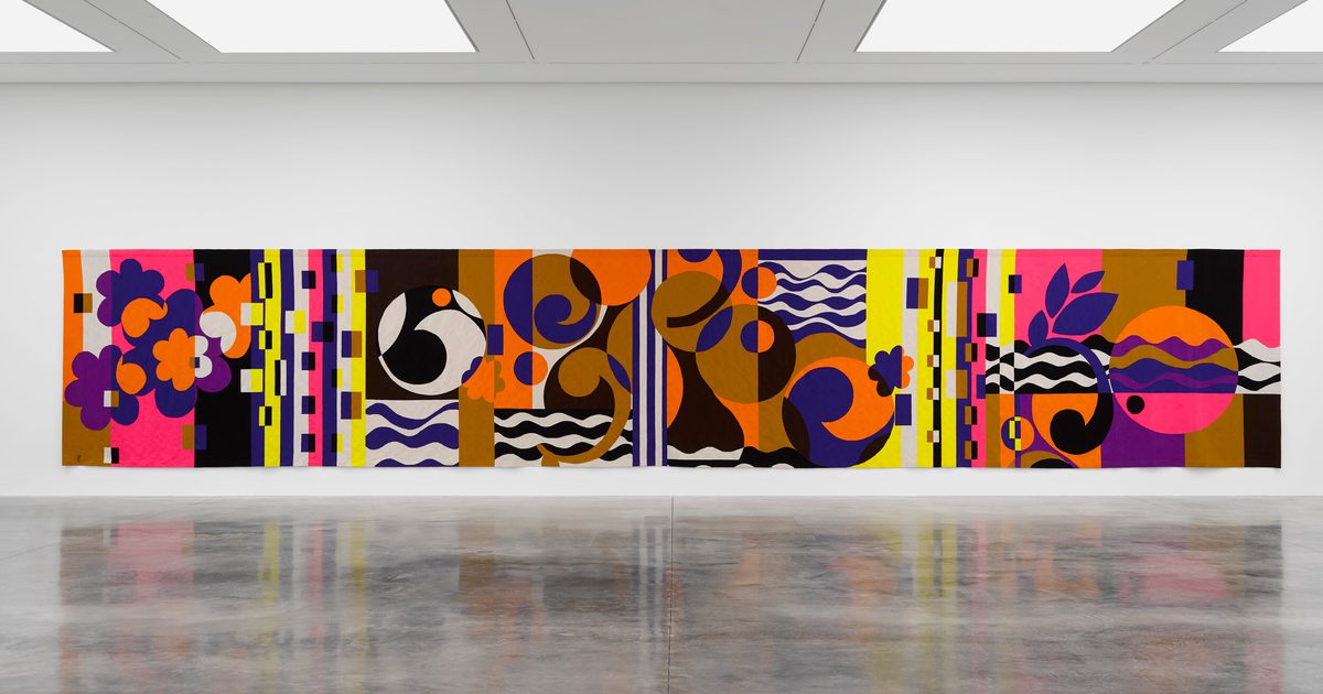 Rio azul by Beatriz Milhazes | White Cube