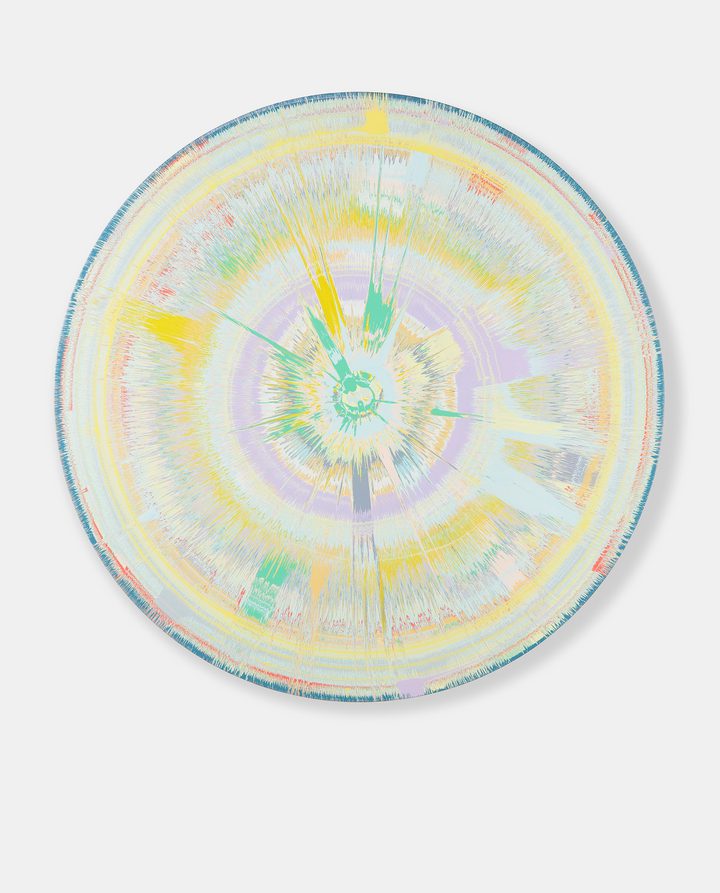 Damien Hirst — Beautiful Bleak, What's the Time Mr Wolf? Painting