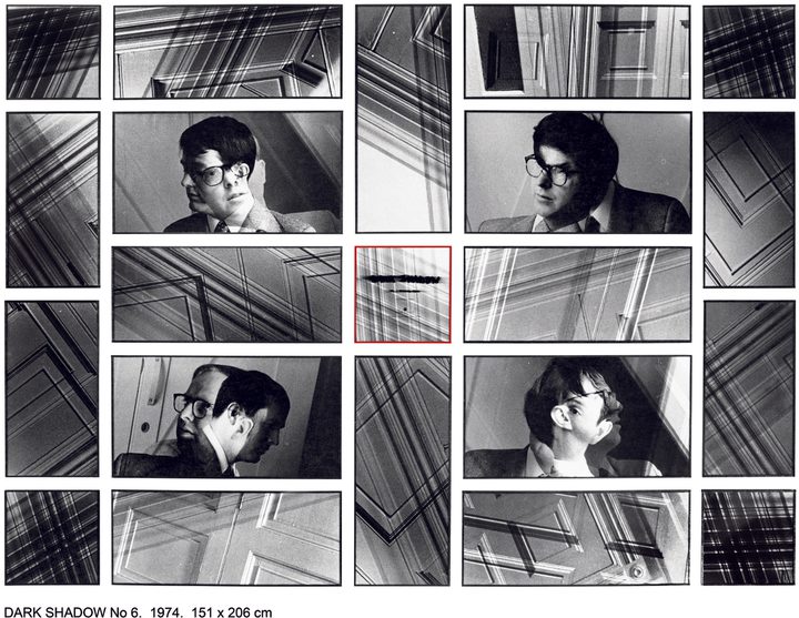 Gilbert & George — Dark Shadow No.6