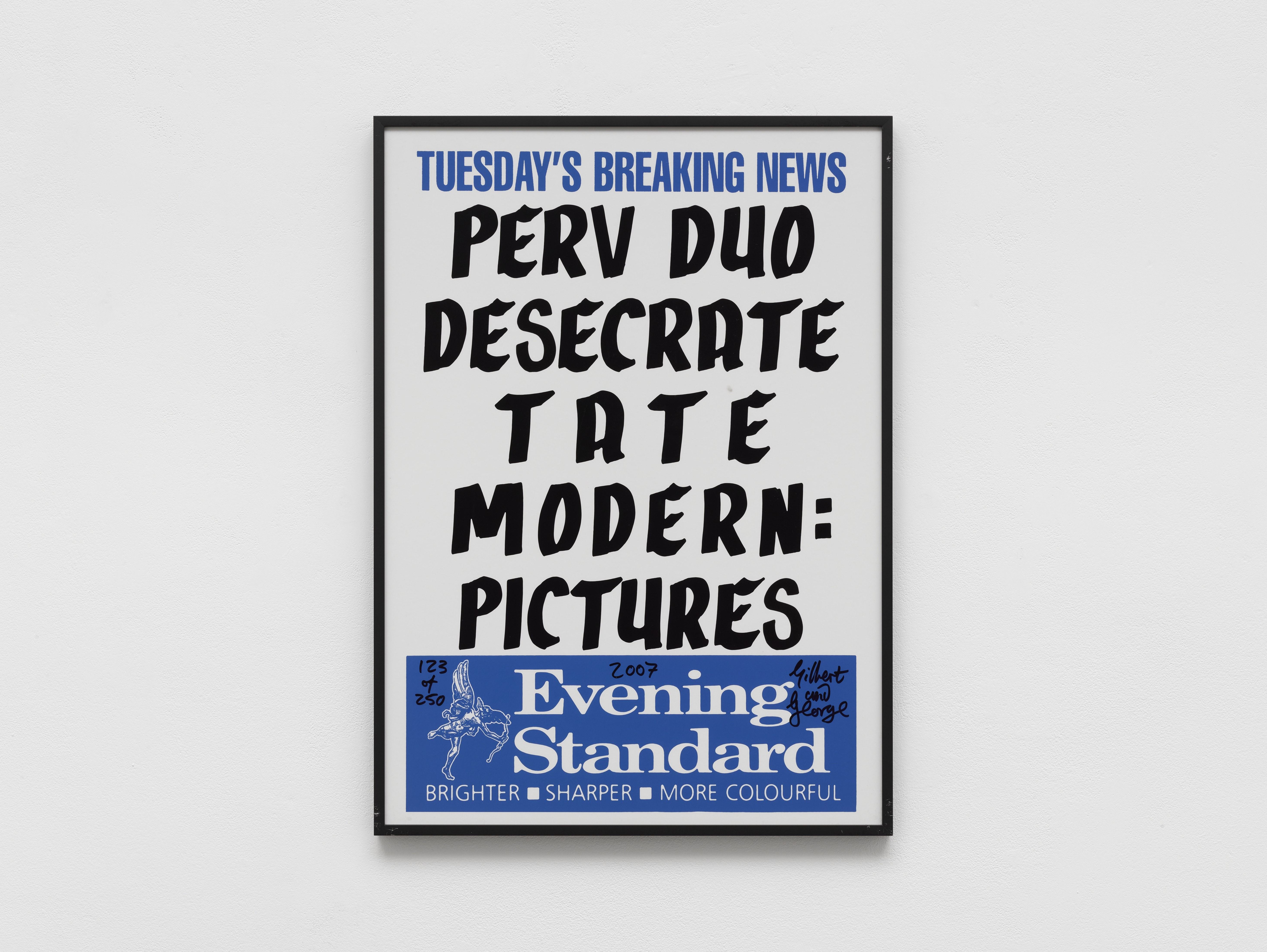 Gilbert & George - Perv Duo Desecrate Tate Modern: Pictures - 1