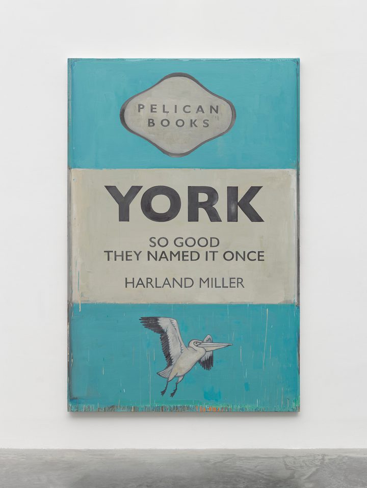 Harland Miller — Bad Weather Painting 1