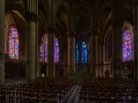 Stained-Glass Windows, Reims Cathedral, France