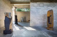 Area 1, The Noguchi Museum (left to right: Breakthrough Capestrano, Shiva Pentagonal, Cloud Area 1, The Noguchi Museum (left to right: Breakthrough Capestrano, Shiva Pentagonal, Cloud