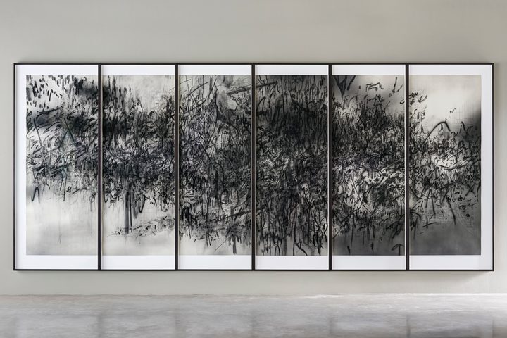 Julie Mehretu — Epigraph, Damascus