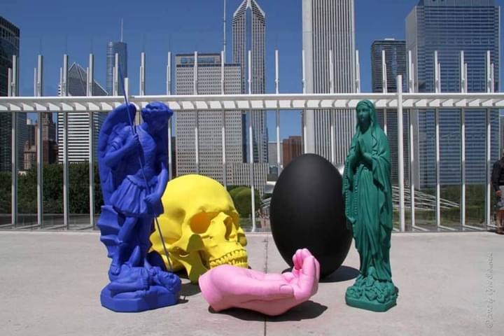 Katharina Fritsch - Solo Exhibition, Bluhm Family Terrace, Art Institute of Chicago - 1