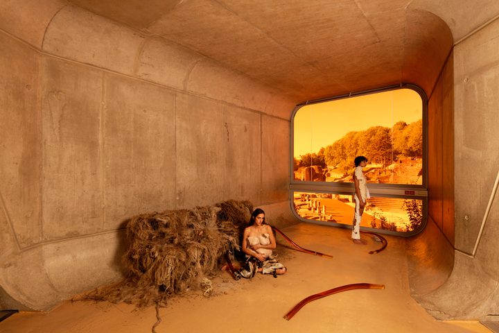 Klára Hosnedlová — 'Sounds of Hatching', '16th Lyon Biennale', Lugdunum Museum, Lyon, France