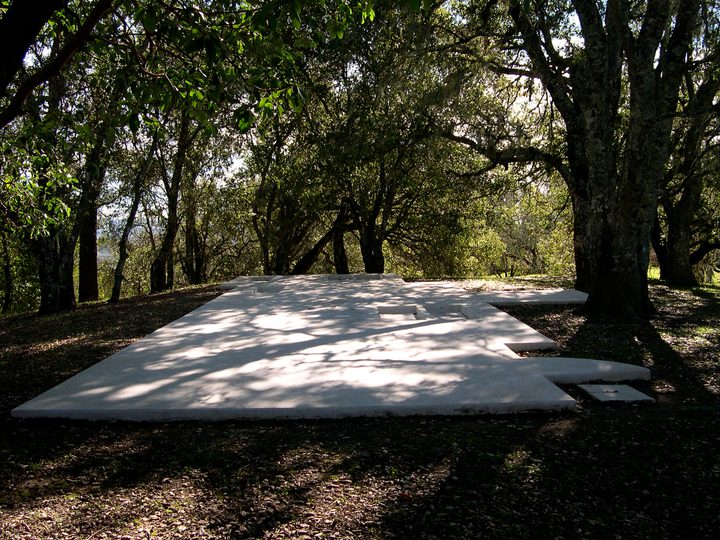 Miroslaw Balka — (43 x 30 x 2, 43 x 30) x 2, 1554 x 688 x 10, Steven Oliver’s Ranche, Geyserville, California