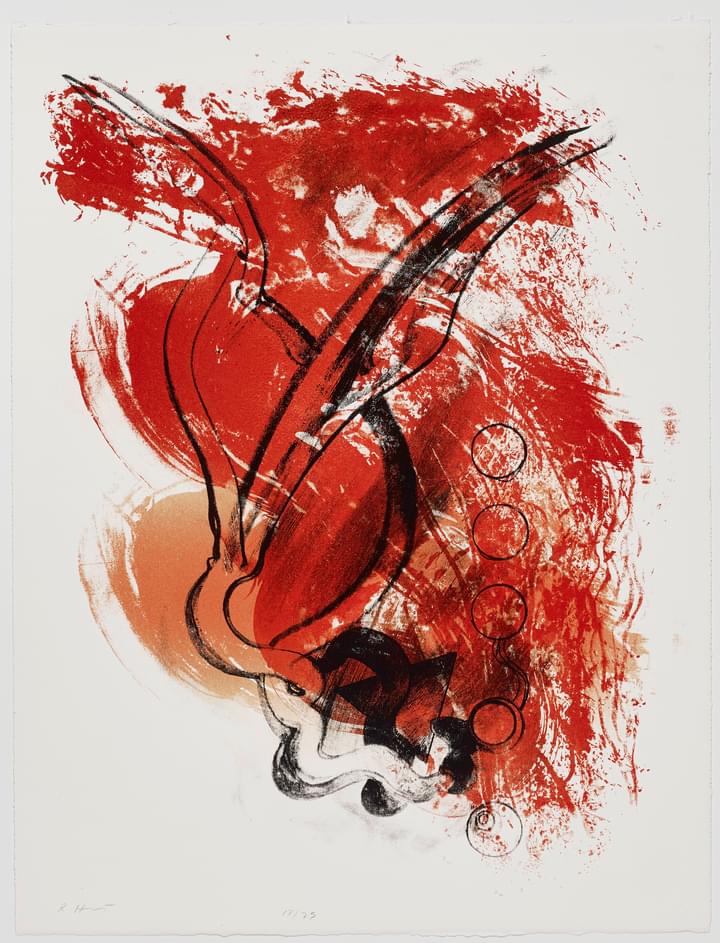 Richard Hunt - Untitled (Red) - 1