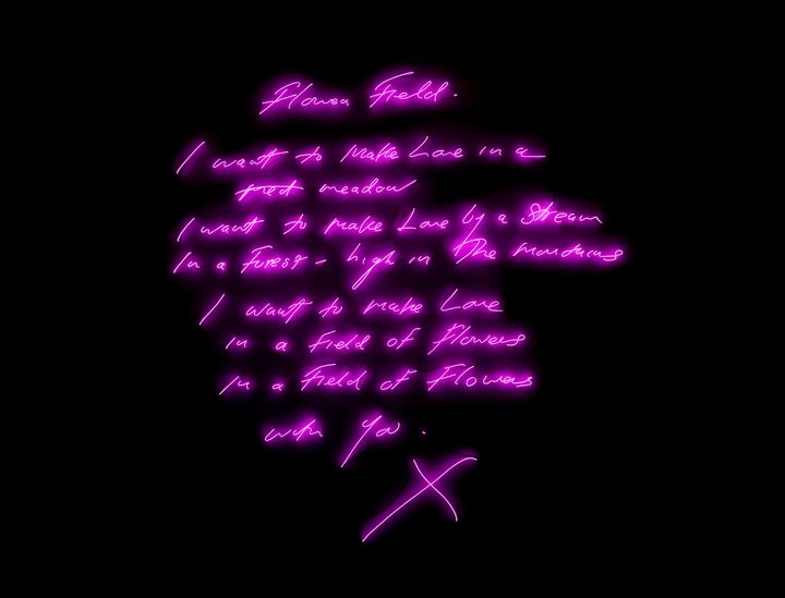 Tracey Emin — Flower field